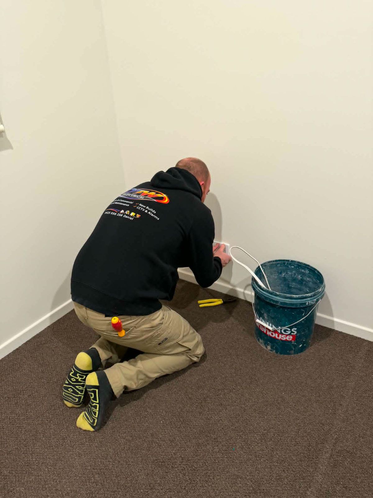 Daniel Woolley, DTW Electrical, licensed electrician Melton